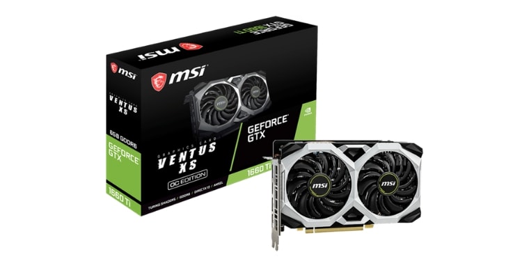 MSI Ventus XS GTX 1660 Ti
