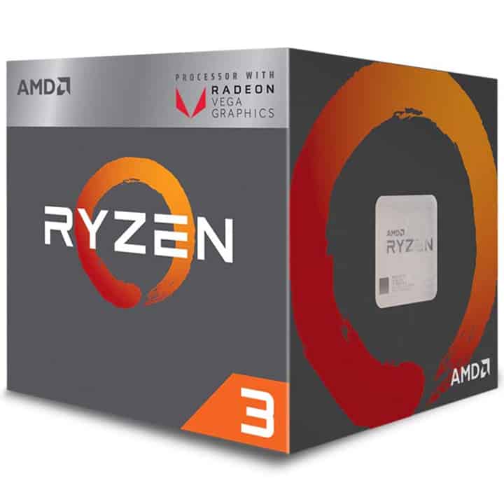 CPU: AMD Ryzen 3 2200G