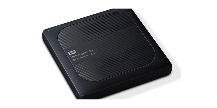 5- WD My Passport Wireless Pro Portable External Hard Drive