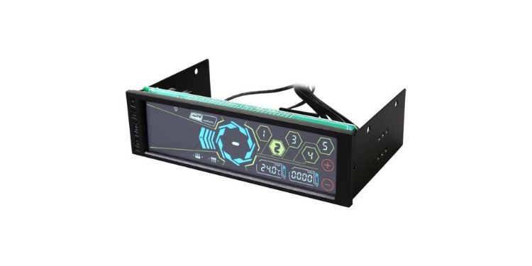Thermaltake Commander FT Touch Screen 5 Channel Single 5.25 Bay Cooling Fan Controller AC-010-B51NAN-A1