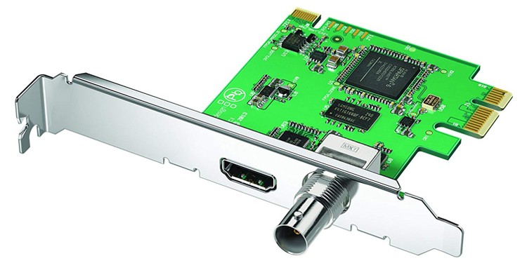 3. Blackmagic Design PCIe Capture Card