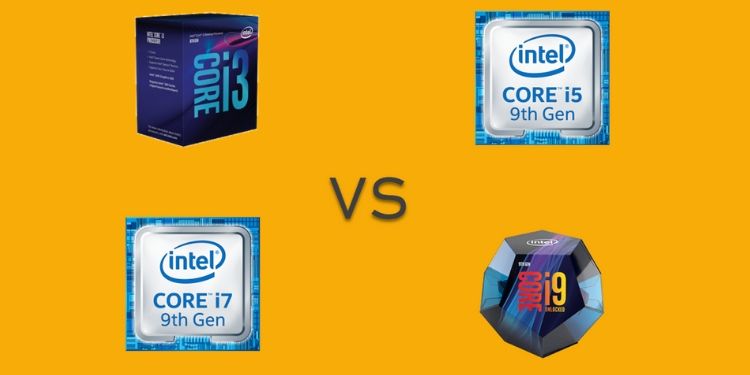 Intel Core I3 Vs I5 Vs I7 Chart