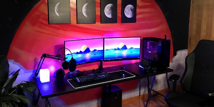 cabinet idea  Best pc setup, Pc gaming setup, Gamer setup