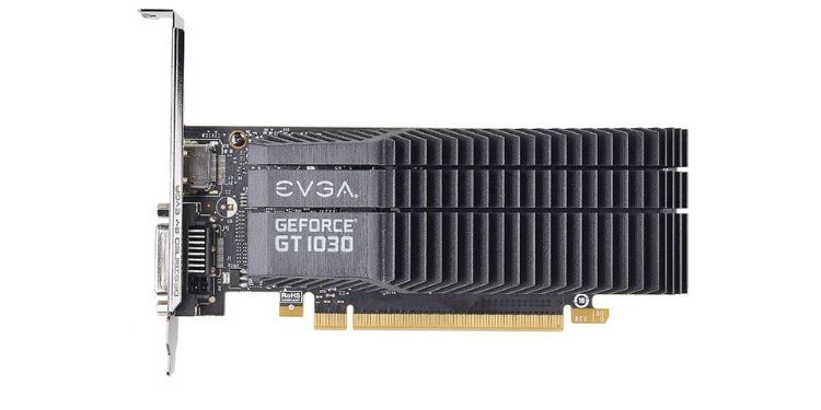 EVGA GeForce GT 1030 SC 2GB GDDR5 Low Profile