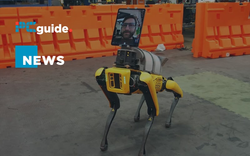 Boston Dynamics is using their robot dog to help COVID-19 patients
