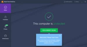 How to disable avast antivirus from settings step 1