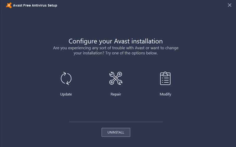 How to uninstall Avast antivirus