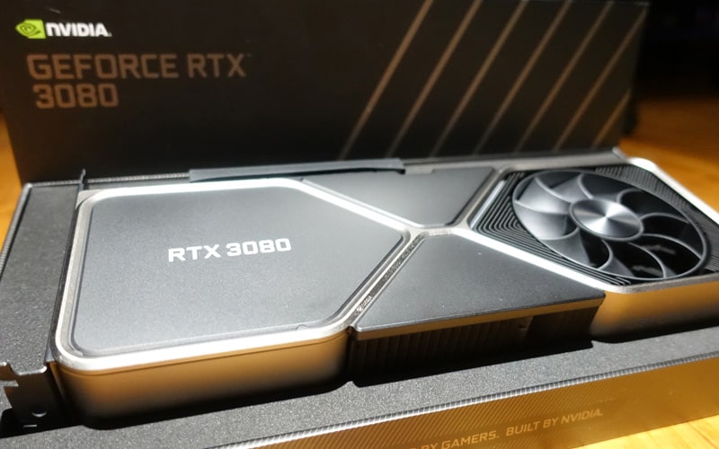 nvidia rtx 3080 graphics card boxed