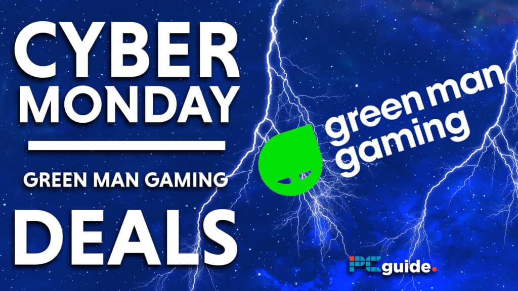 Cyber Monday green man gaming Deals