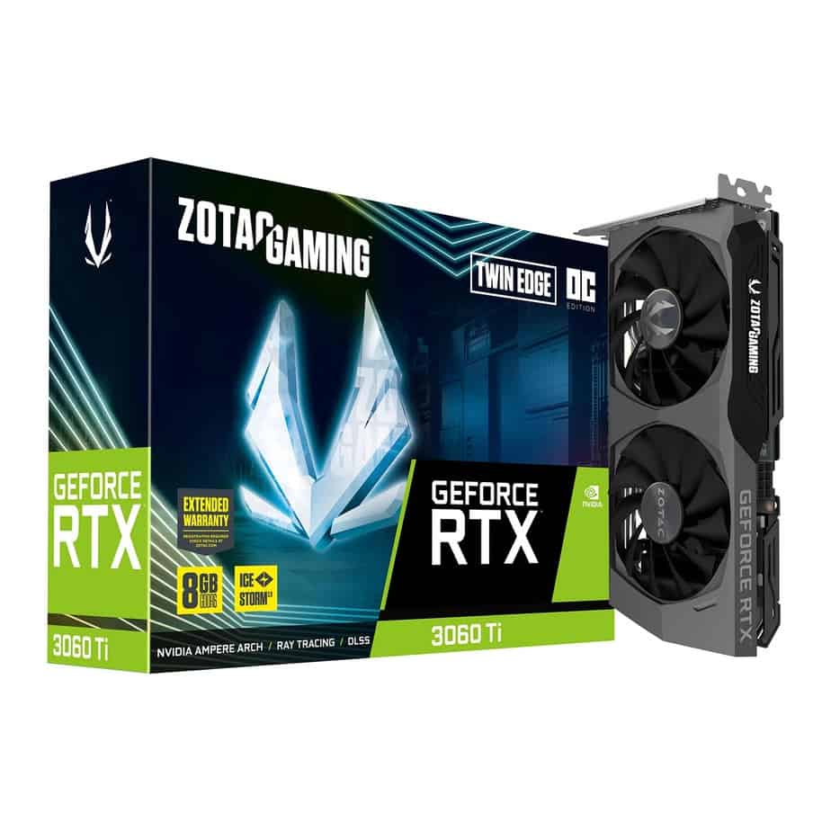 Zotac NVIDIA GeForce RTX 3060 Ti 8GB Twin Edge OC