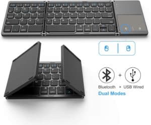 Jelly Comb Foldable Bluetooth Keyboard