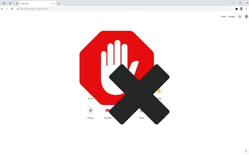 how to disable adblock on chrome