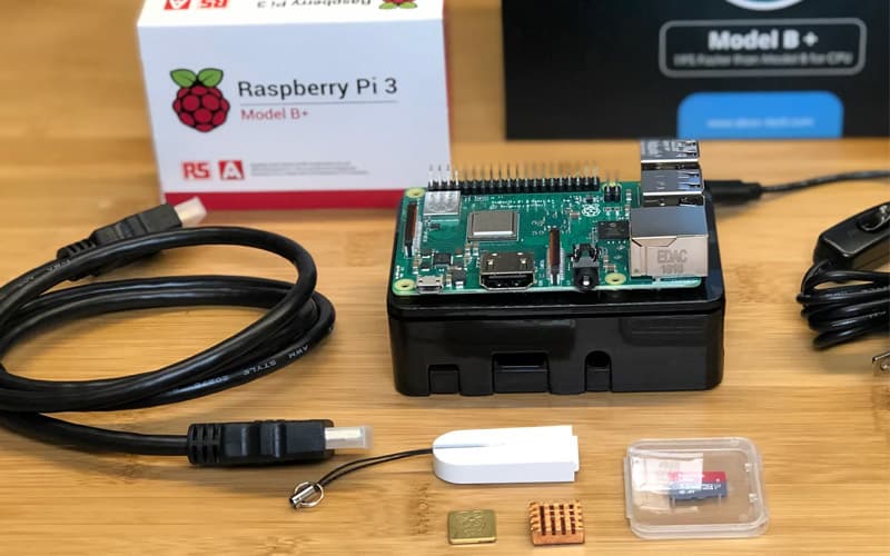  CanaKit Raspberry Pi 4 4GB Basic Starter Kit with Fan (4GB RAM)  : Electronics