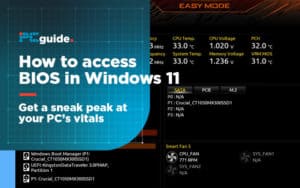 how to access bios in windows 11