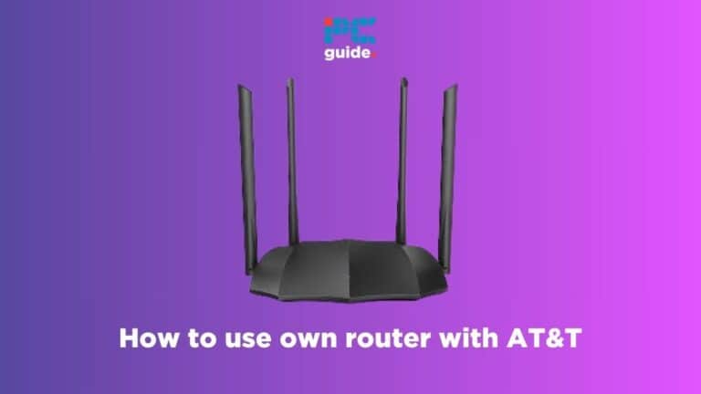how to use own router with at&t