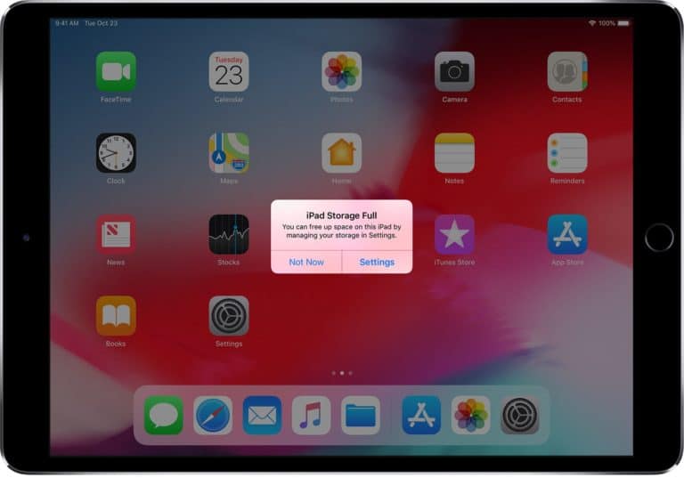 how to clear cache on ipad