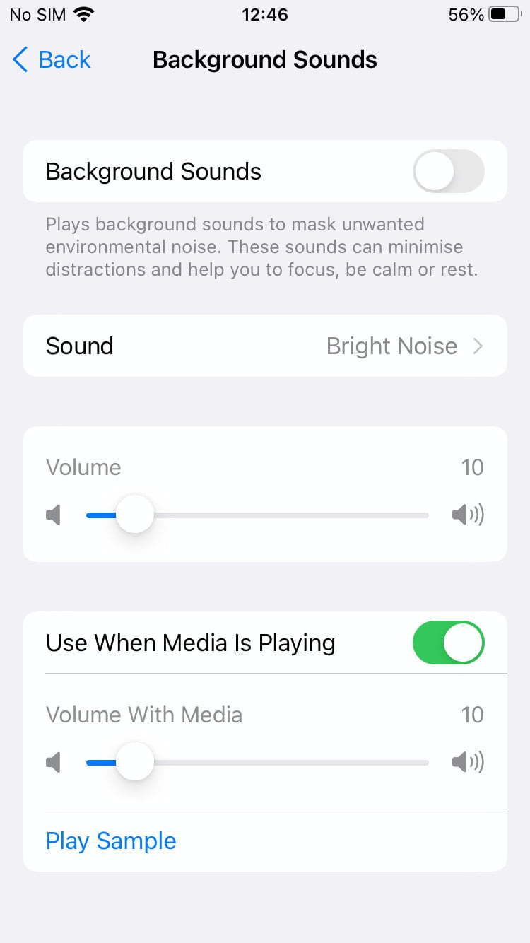How To Do The Rain Sound On iOS 15 4