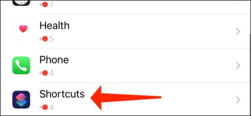 How To Turn Off Shortcut Notifications iOS 15