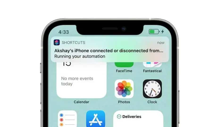 How to turn off shortcut notifications iOS 15