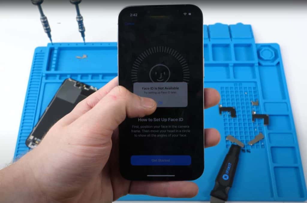 No Face ID For Non-Genuine iPhone 13 Replacement Screens