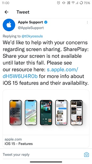 Shareplay Not Working On iOS 15