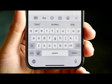 iOS 15 Keyboard Glitch