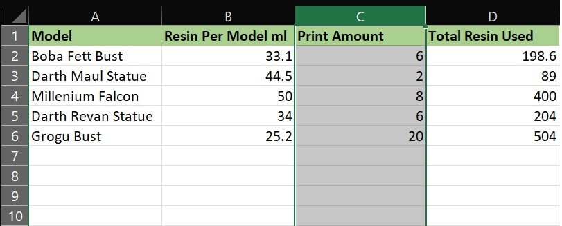 How to move columns in Excel