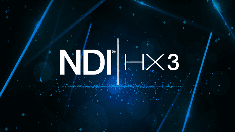 NewTek announce NDI | HX 3 with reduced streaming latency