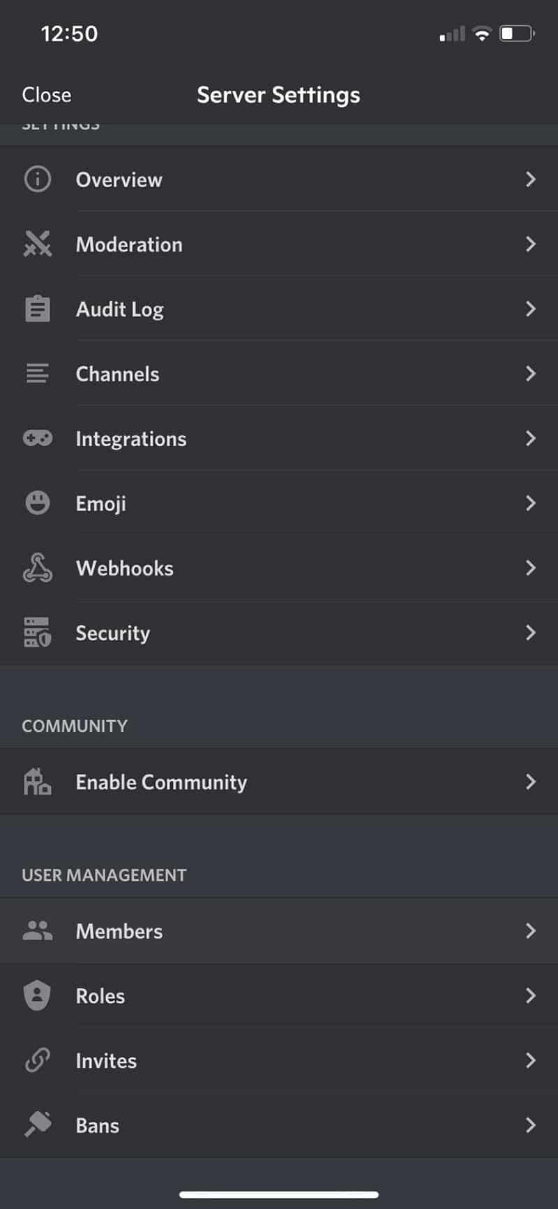 Assigning Roles On Mobile