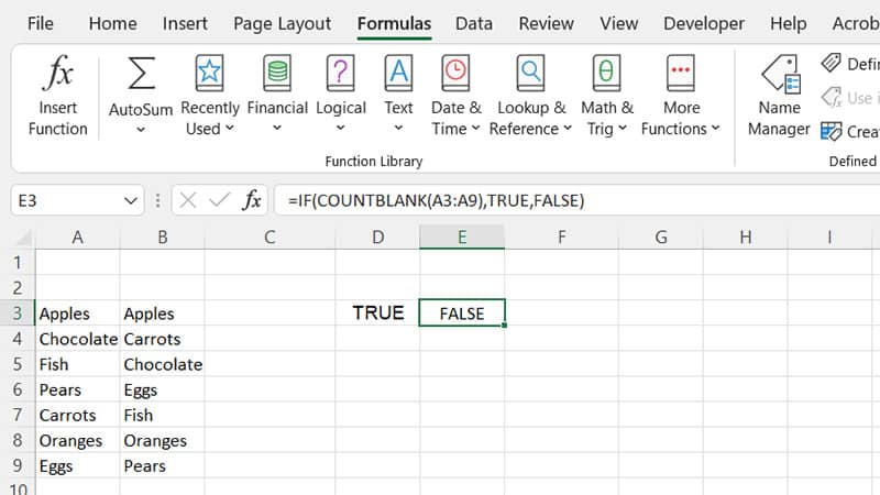Compare Two Columns for Partial Matches
