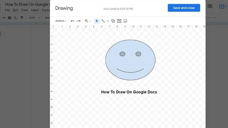 How To Draw On Google Docs