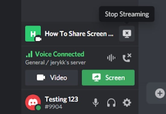 How To Stop Sharing Your Screen