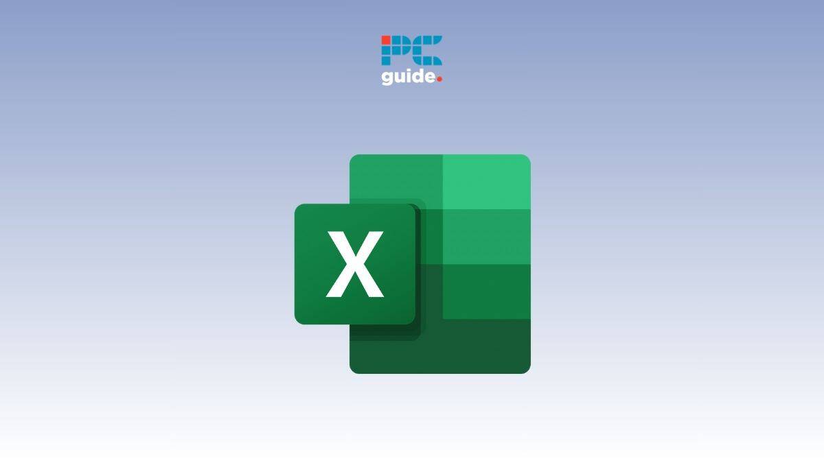 A green excel icon on a blue background with the word "compare columns guide" and a colorful symbol in the top left corner.