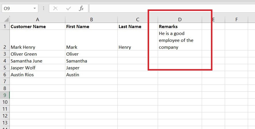 Learn how to create a spreadsheet in Excel and apply the "wrap text" formatting to enhance readability.