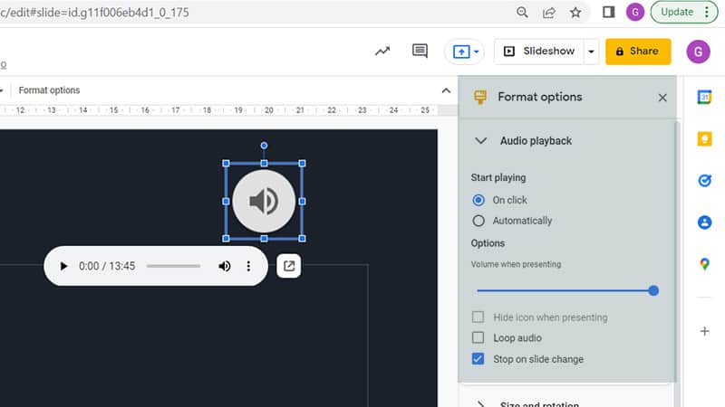 format audio