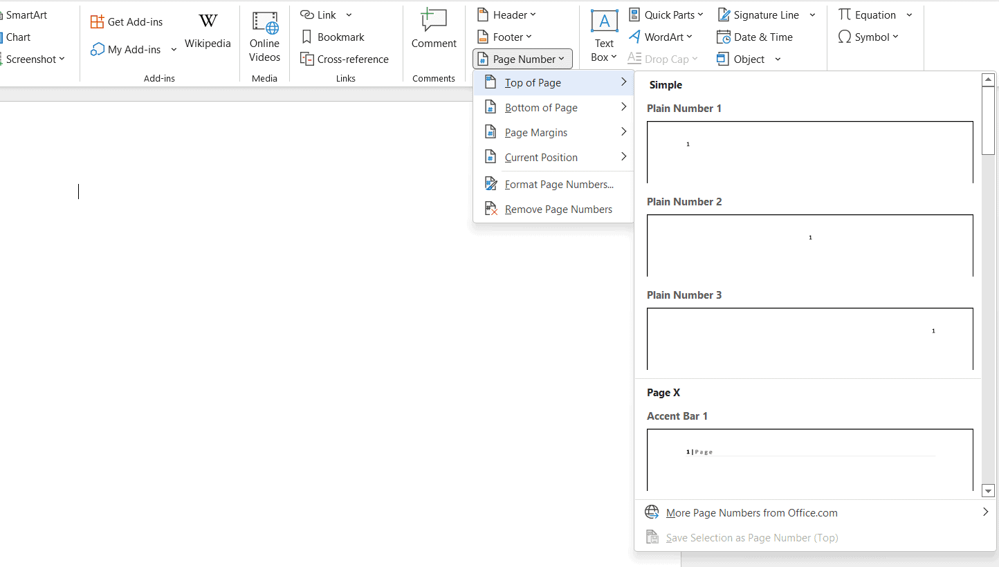 How To Number Your Pages in Word