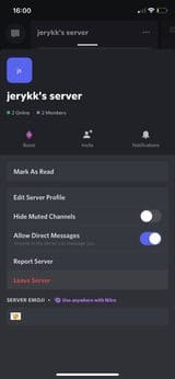How To Leave A Discord Server On iOS and Android