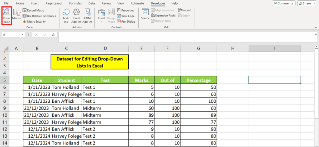 How to create a spreadsheet in excel by enabling excel macros.