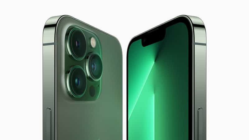 iphone 13 alpine green