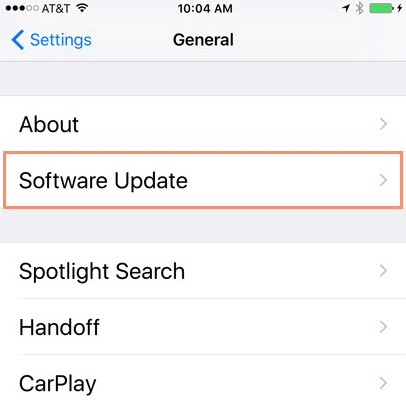 Update Your iOS Phone