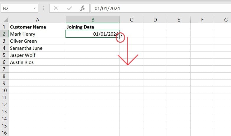 Learn how to create a spreadsheet in Excel and easily autofill dates.