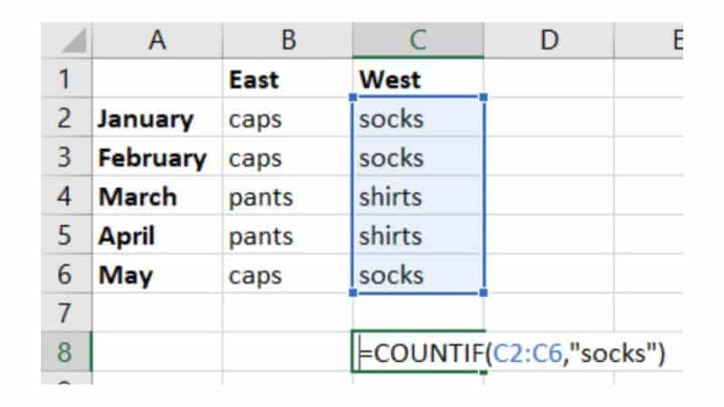 How to count cells with specific criteria in Excel