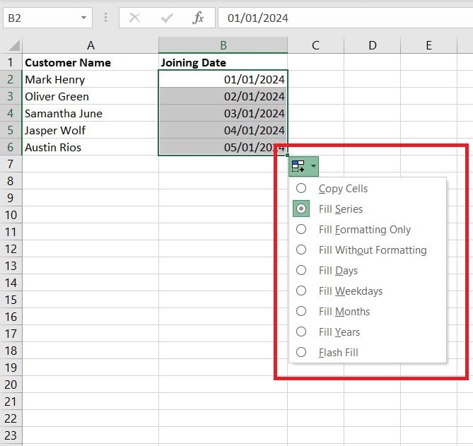 Learn how to create a calendar in Excel using the Autofill Dates feature.