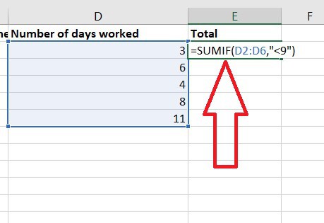 Learn how to add numbers using SUMIF function in Excel