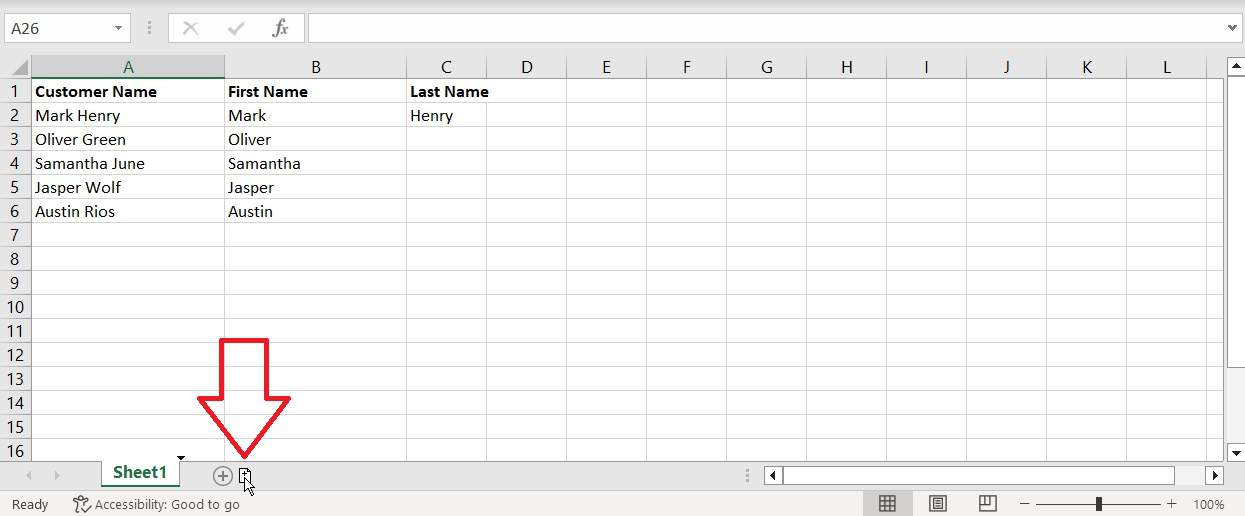 Learn how to create a spreadsheet in Excel and easily duplicate a sheet.