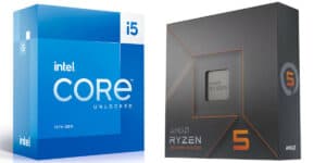 Intel Core i5-13600k vs AMD Ryzen 7600X