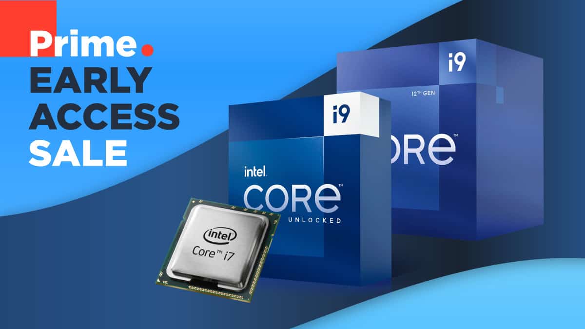 Prime Early Access Intel deals - hero