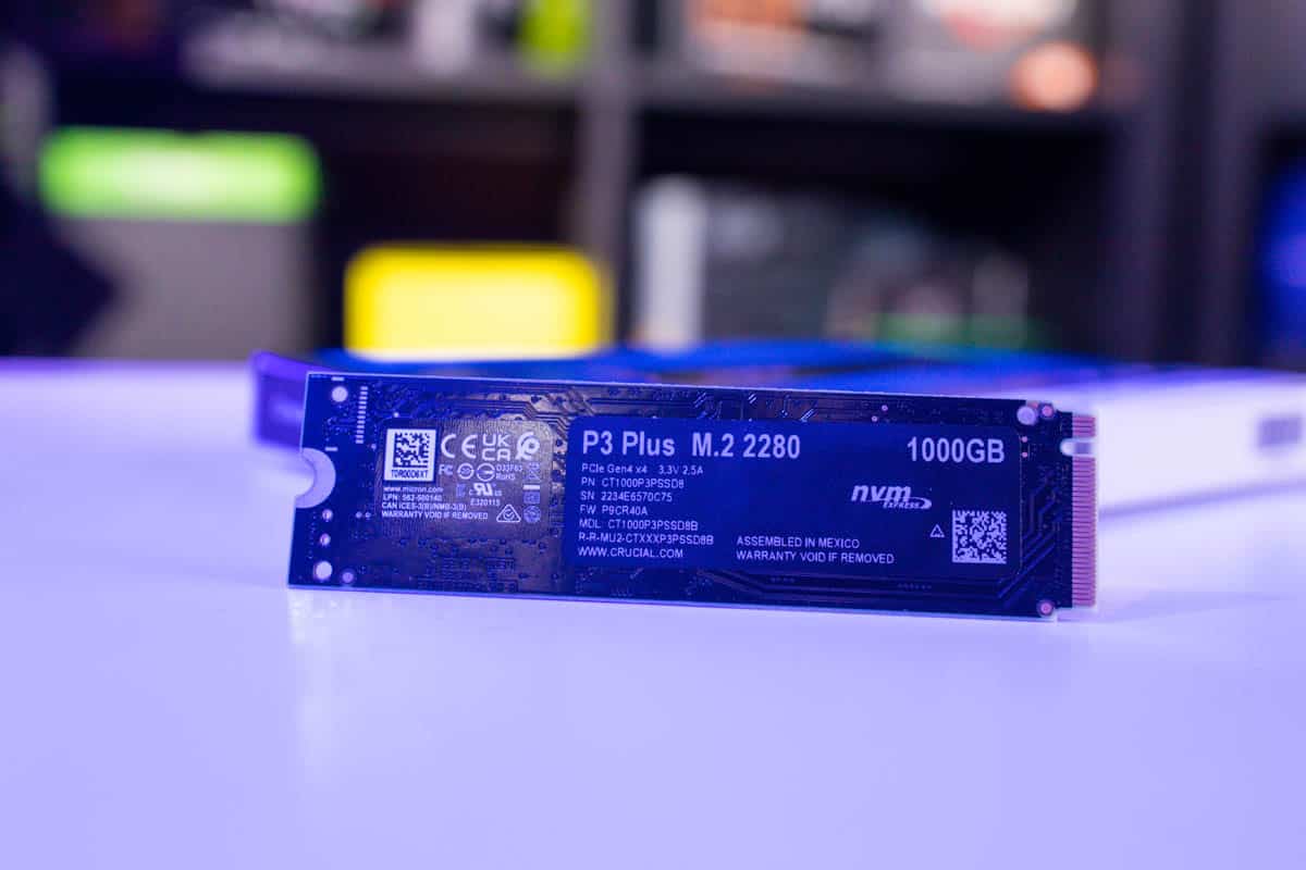 Crucial P3 Plus - 500 Go - Disque SSD Crucial sur