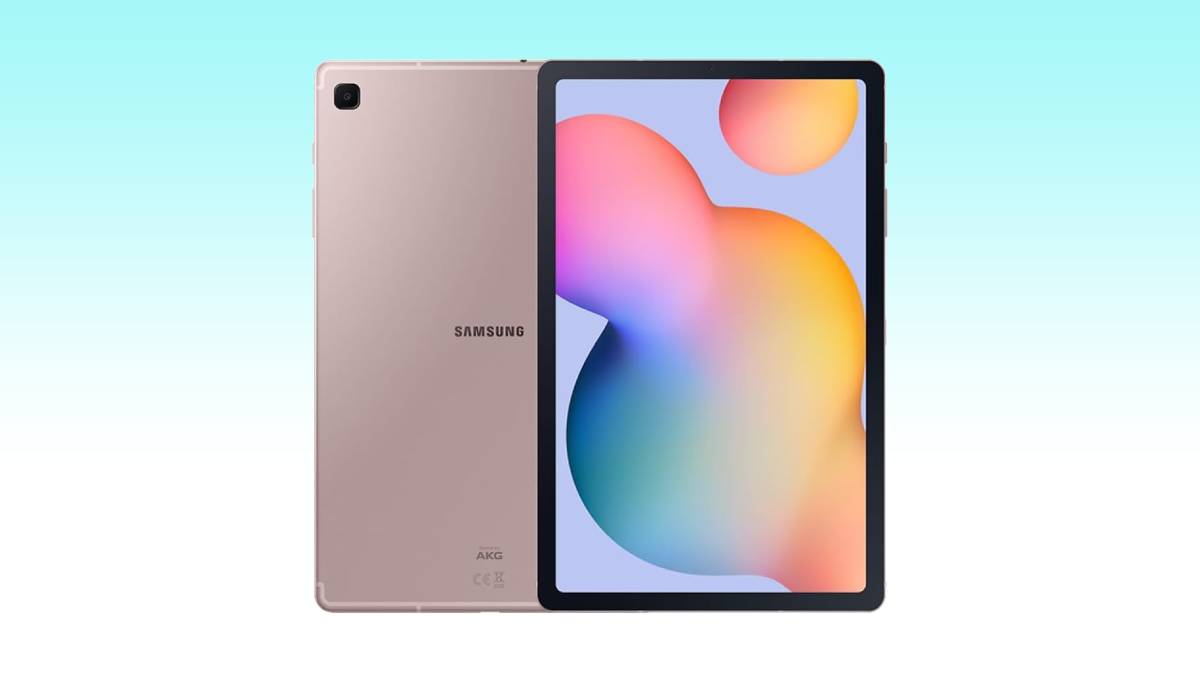 The Cyber Monday Samsung Galaxy Tab A is shown on a white background.