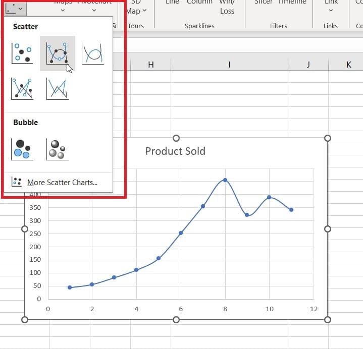 Learn how to make a scatter plot in Excel